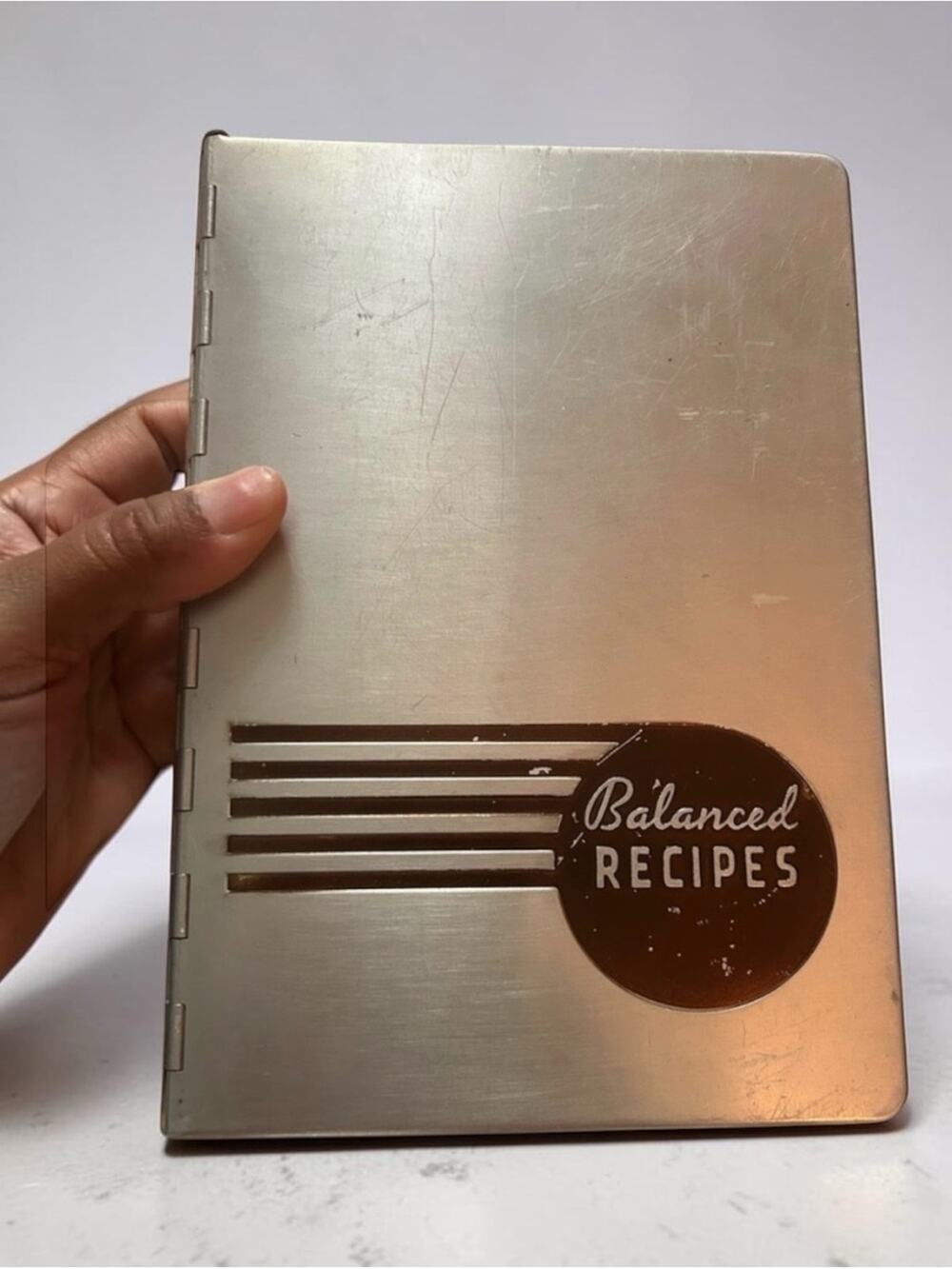 BALANCED RECIPES by Pillsbury Flour Mills 1933 1ST ED Art Moderne Case Cookbook